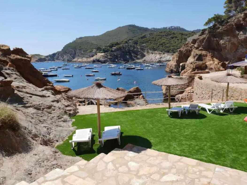 Apartmán Capsasalbegur74 Terraza Sobre Mar Piscina Del Mar Exteriér fotografie