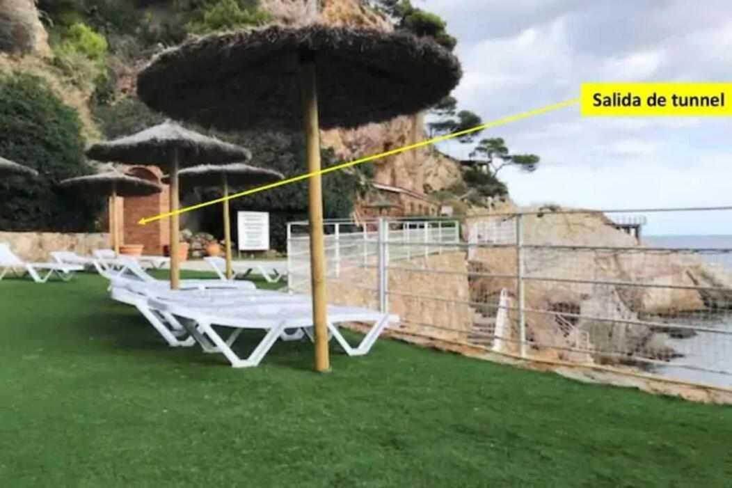 Apartmán Capsasalbegur74 Terraza Sobre Mar Piscina Del Mar Exteriér fotografie