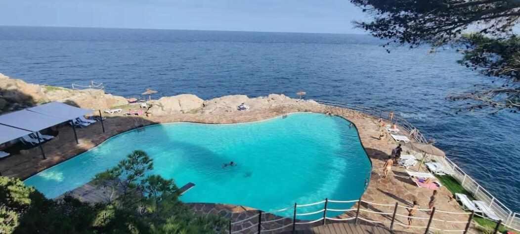 Apartmán Capsasalbegur74 Terraza Sobre Mar Piscina Del Mar Exteriér fotografie